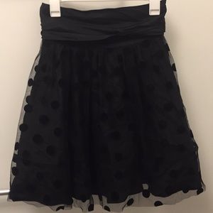 Betsy Johnson black skirt